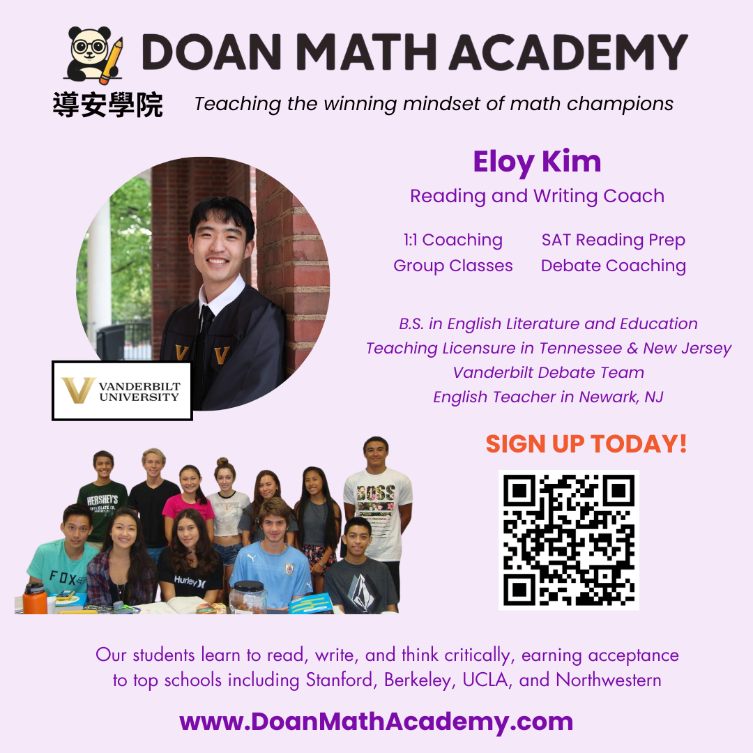 1:1 Weekly SAT Reading Coaching