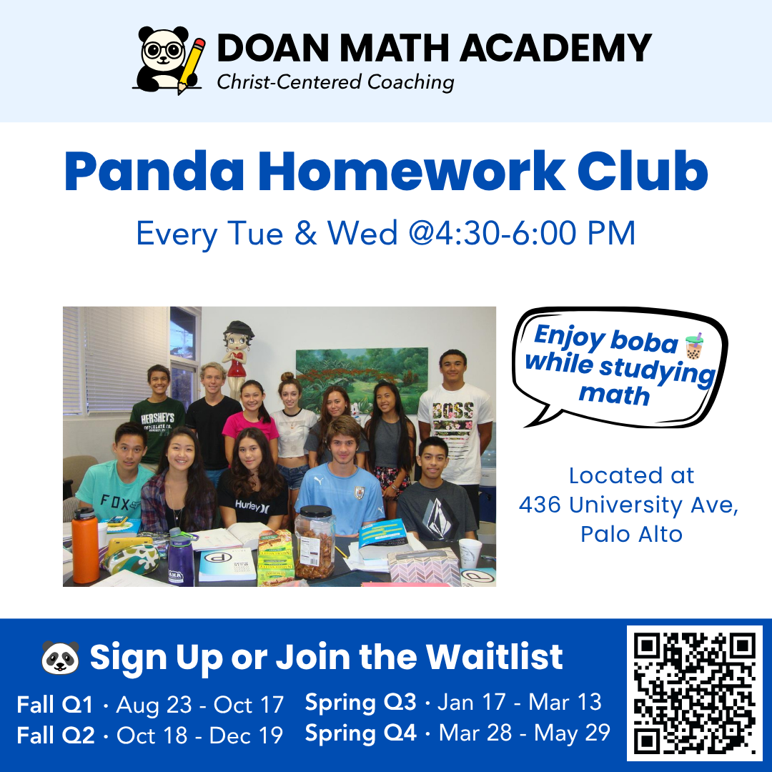 Panda Homework Club (Fall Q1)