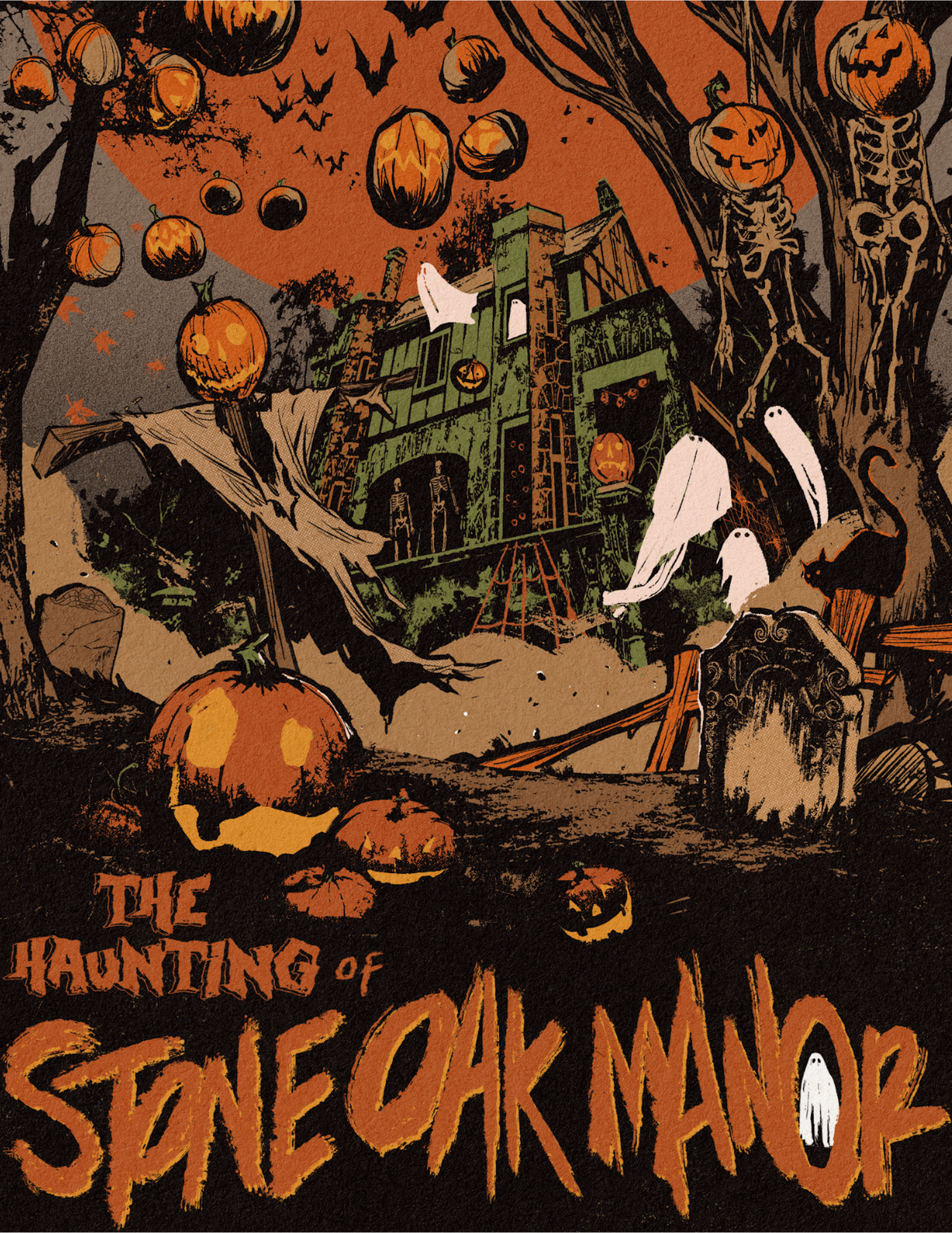 The Haunting of Stone Oak Manor: An immersive horror experience in the heart of the San Bernardino mountains inside a 100 year old historic Manor. 