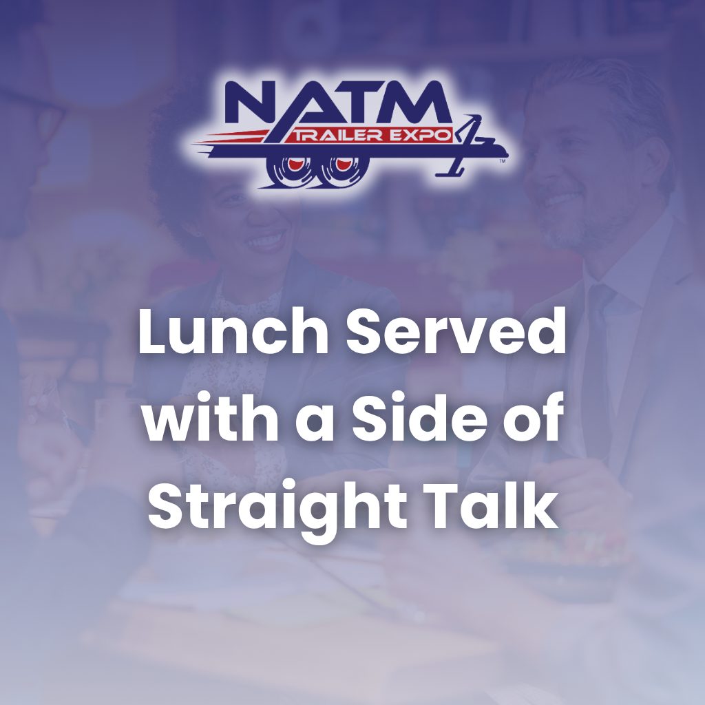 Lunch Served with a Side of Straight Talk 