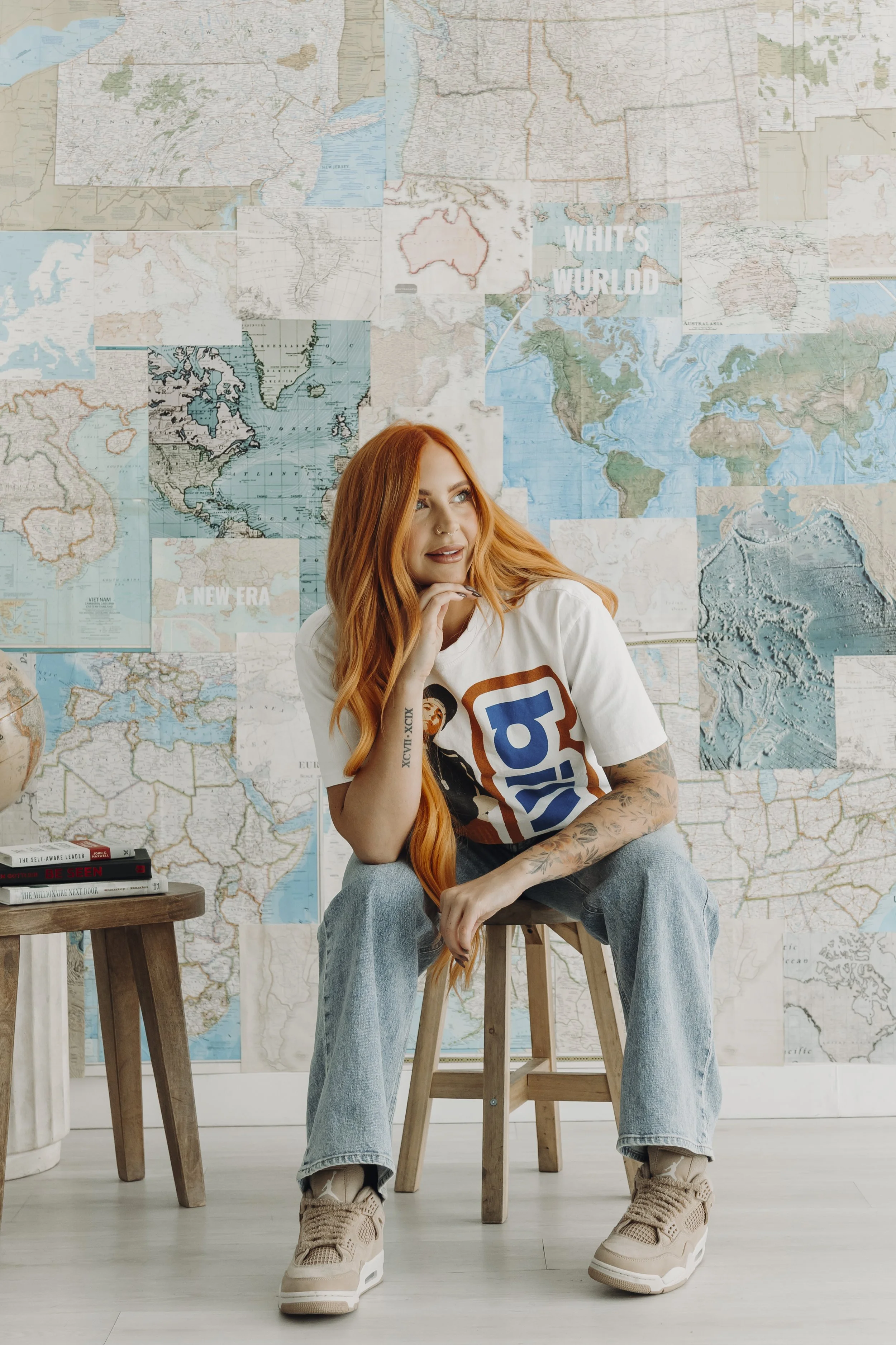 Discovery Channel's Hairstyle: The Talent Show Finalist and Owner of Maven Hair Co. Whitney Kilpatrick for Personal Branding of New Youtube Channel, "Whit's Wurldd"