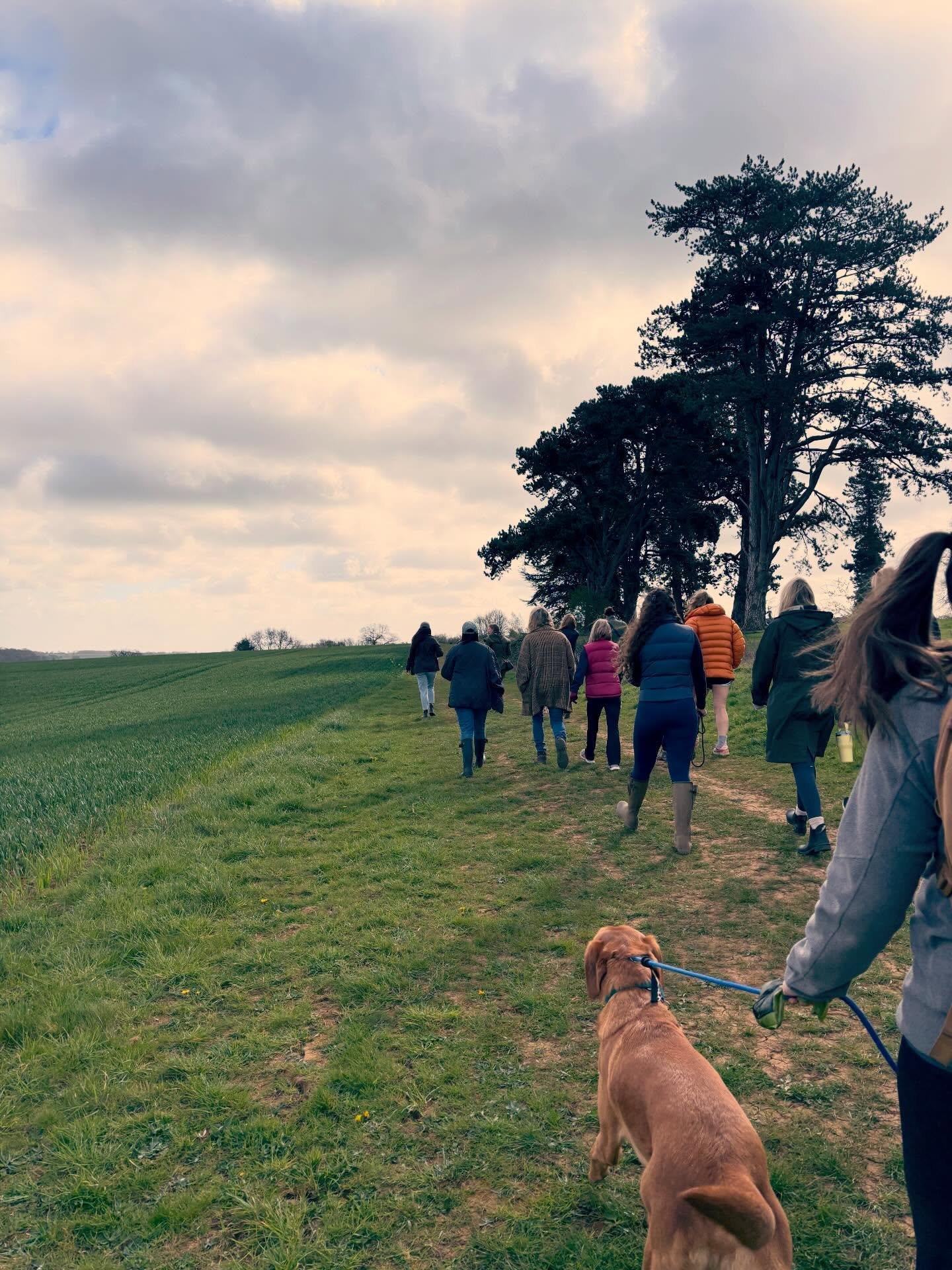 A Sunday Wild Walk with @the_cotswilds 

Good coffee, great chats and superb views. I absolute love chatting with the women in this group. 🩷 

#thecotswolds #womensgroup #greatew
