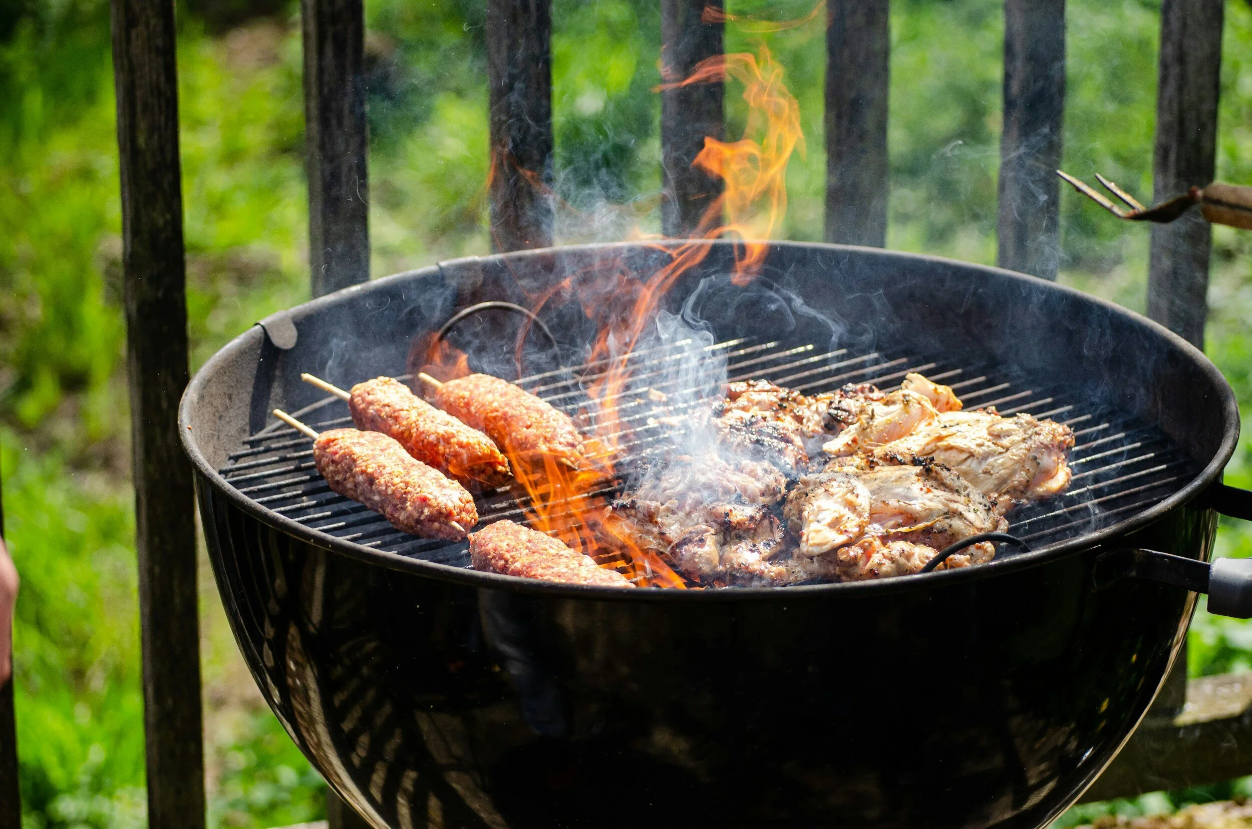 BBQ Smoker kettle