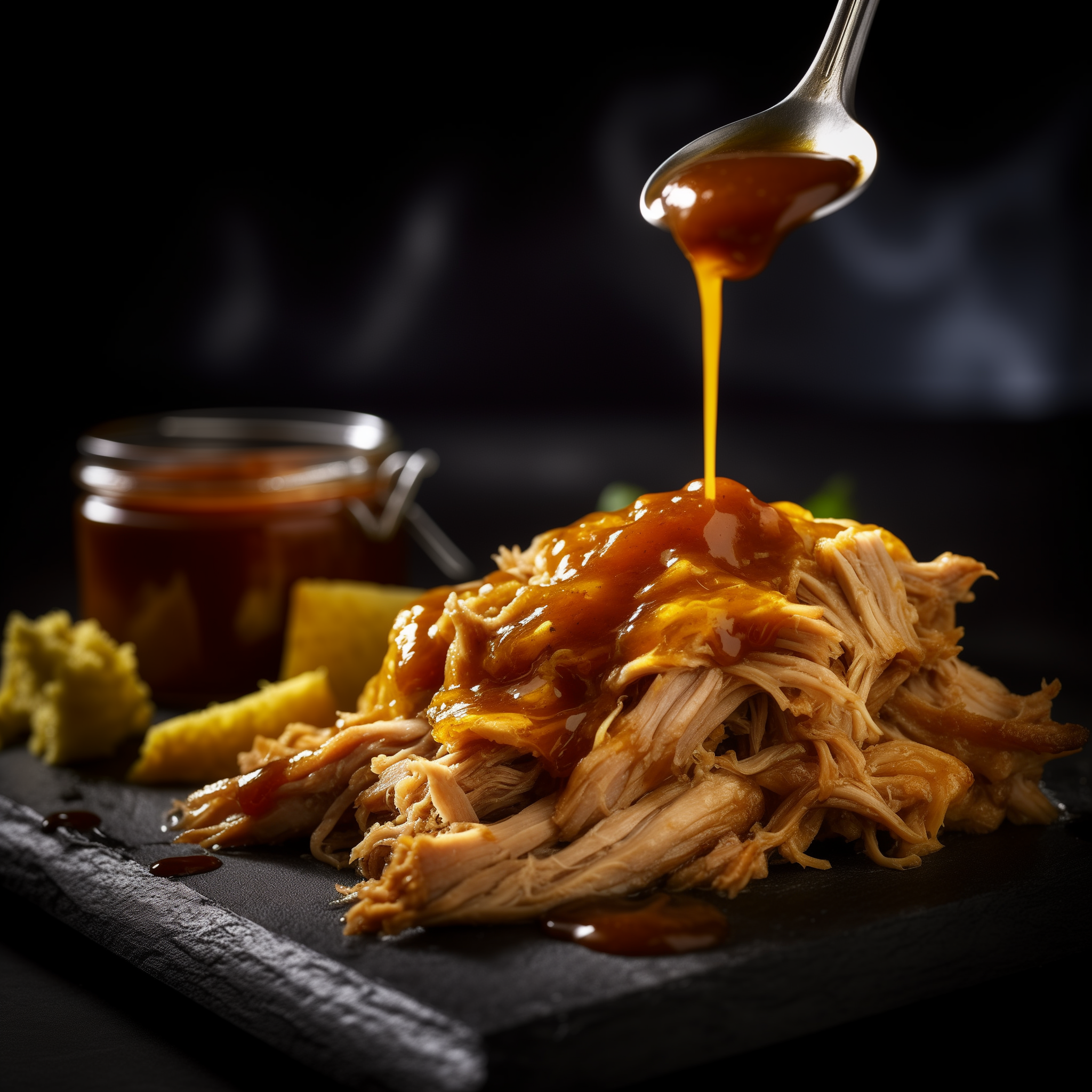 BBQ low and slow Carolina Gold BBQ Sauce