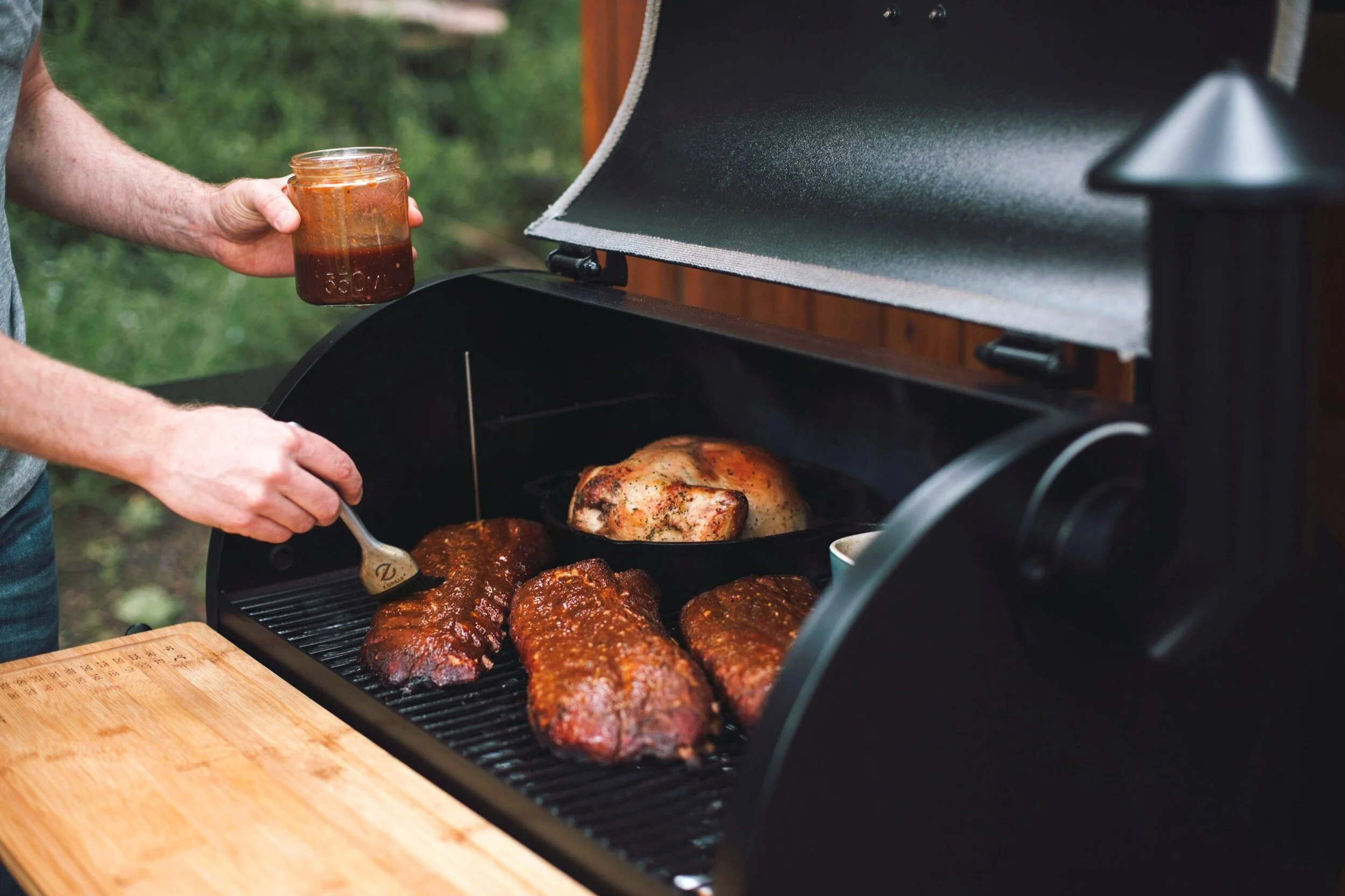 BBQ Smoker pellet smoker