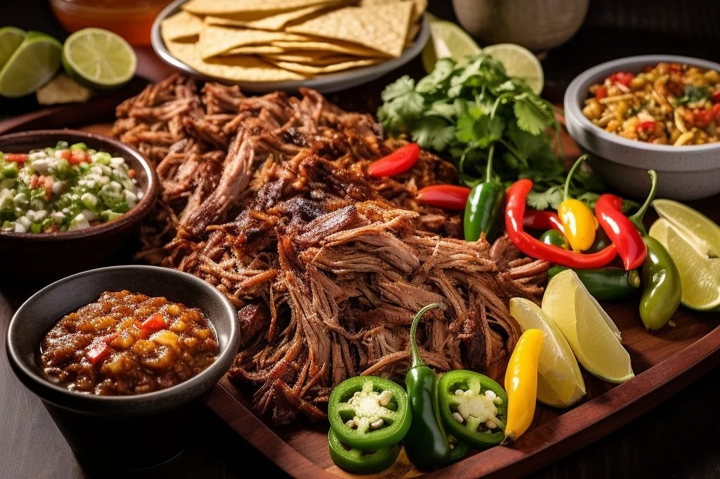 Pulled Pork low and slow cooked