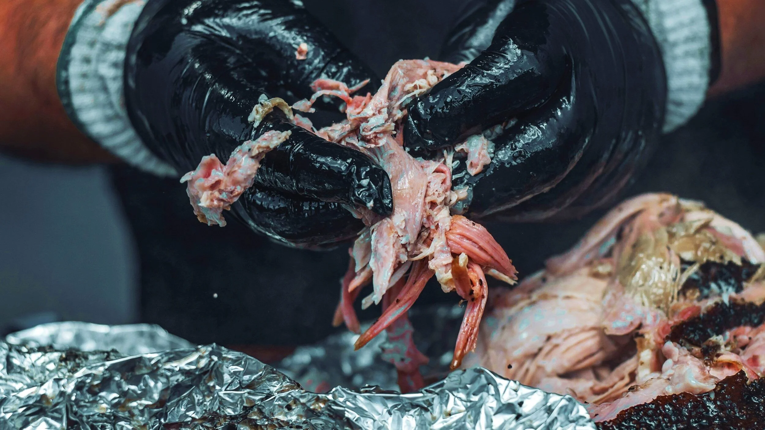 Pulled Pork low and slow cooked