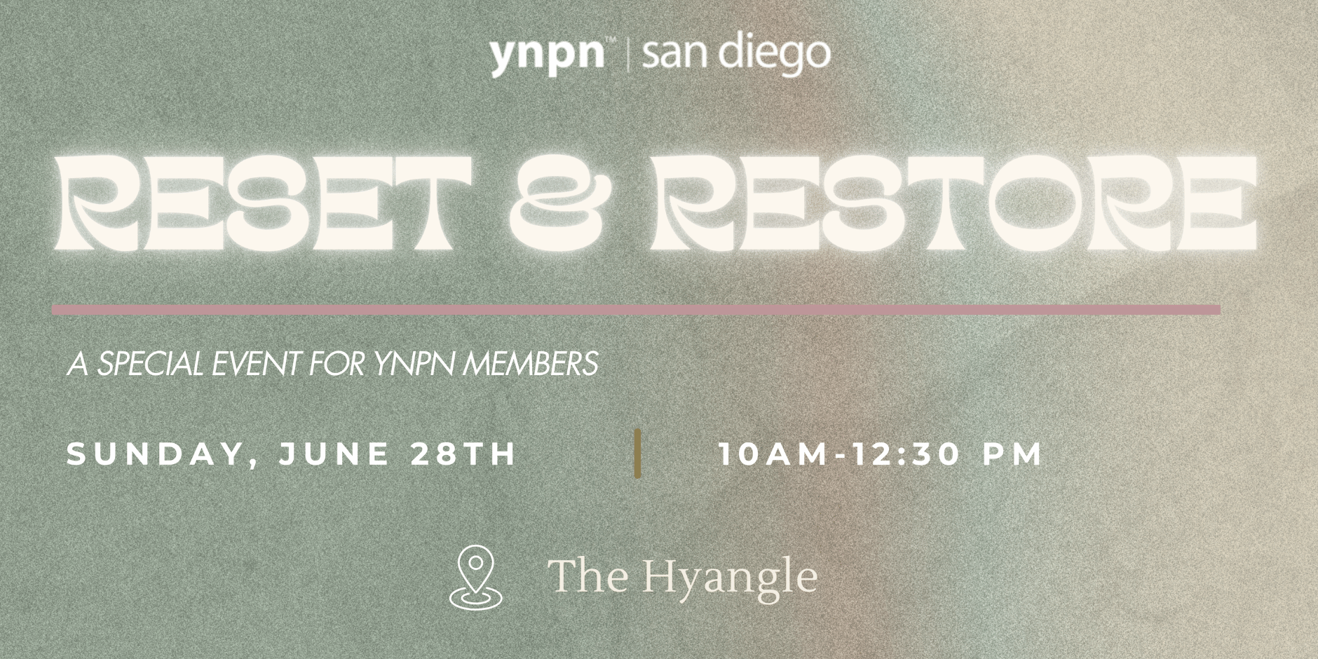 Reset &amp; Restore: A Grounding Workshop for YNPN Members