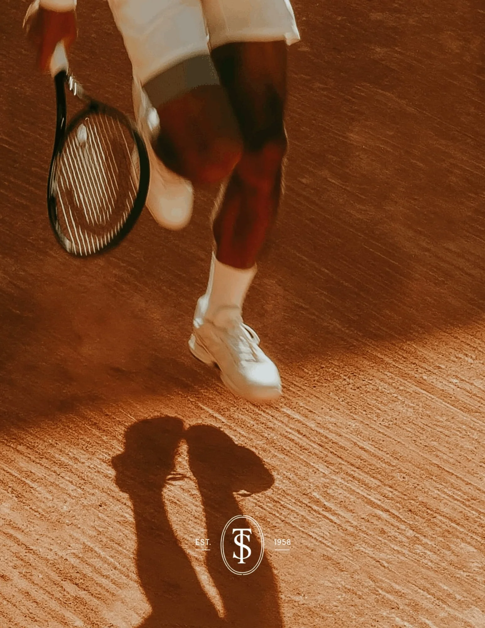 AI-designed luxury country club tennis scene for The Seabrook, showcasing premium lifestyle photography, movement, and timeless Palm Beach-inspired hospitality branding.