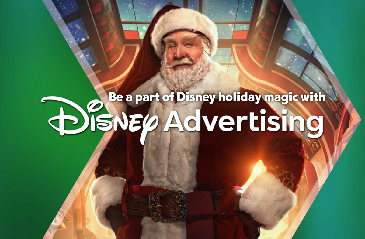 Andrea Breitman Disney Advertising Celebrations site with Santa Claus