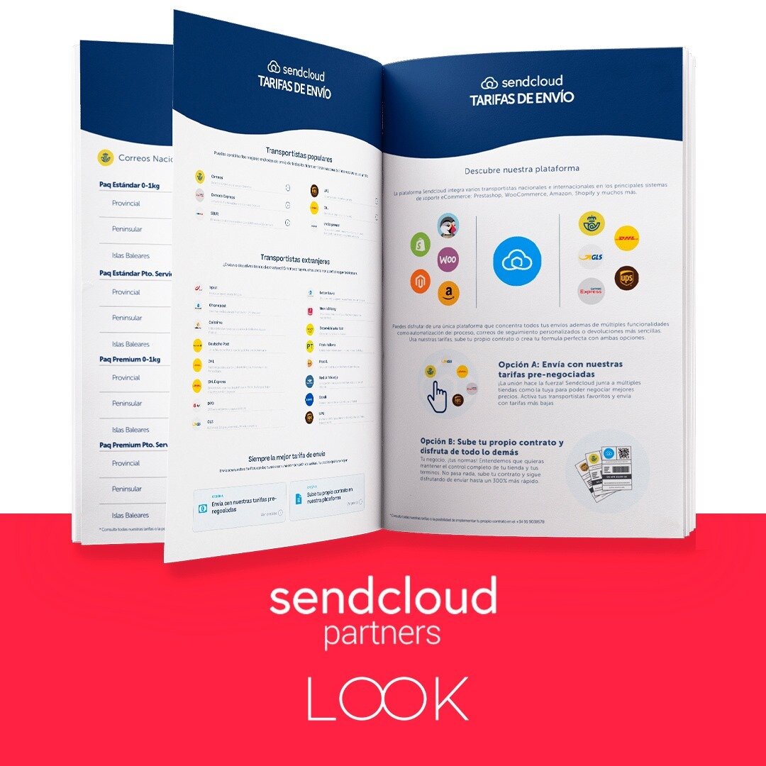 ☁️📦Somos Send Cloud Partners📦☁️⁠
⁠
La plataforma de gesti&oacute;n de env&iacute;os eCommerce 1️⃣ en Europa⁠
M&aacute;s de +15.000 empresas realizan env&iacute;os eCommerce con Sendcloud para ahorrar tiempo y dinero en su proceso m&aacute;s frustra