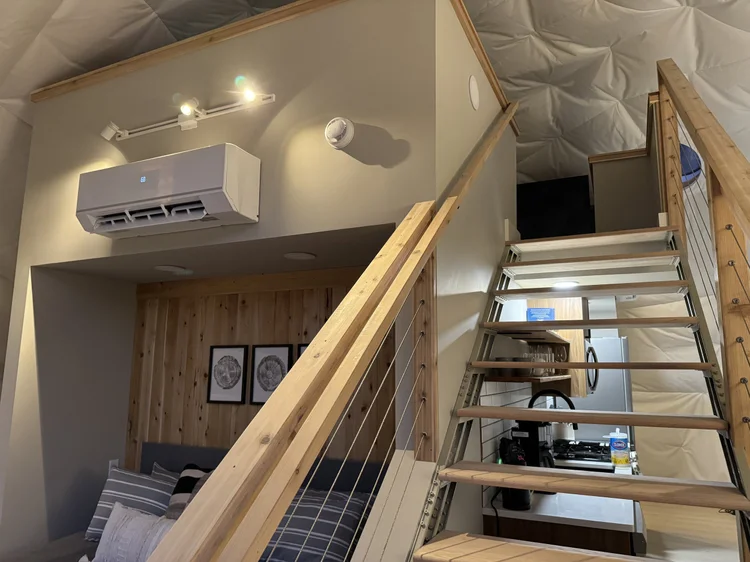 Luxury Geodesic Domes with Hot Tub & Sauna | Glamp Michigan — Glamp ...