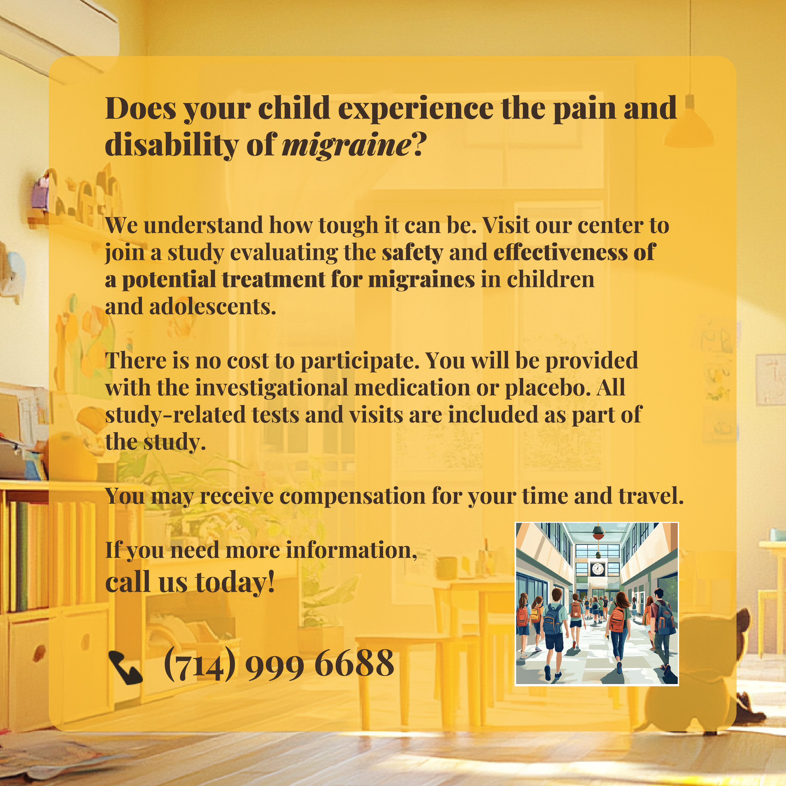 Migraine Disorder (aged 6-17)