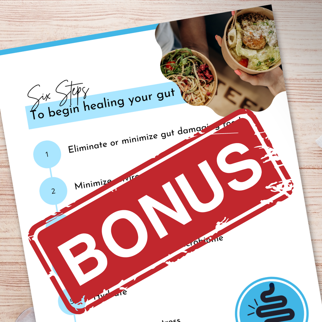 Bonus content: Six steps to start healing your gut from the Inflammation Reset plan