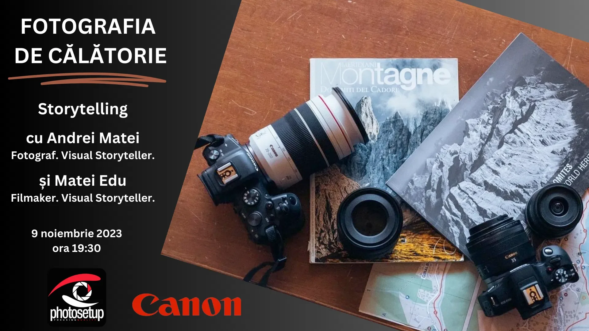 Travel photographyevent