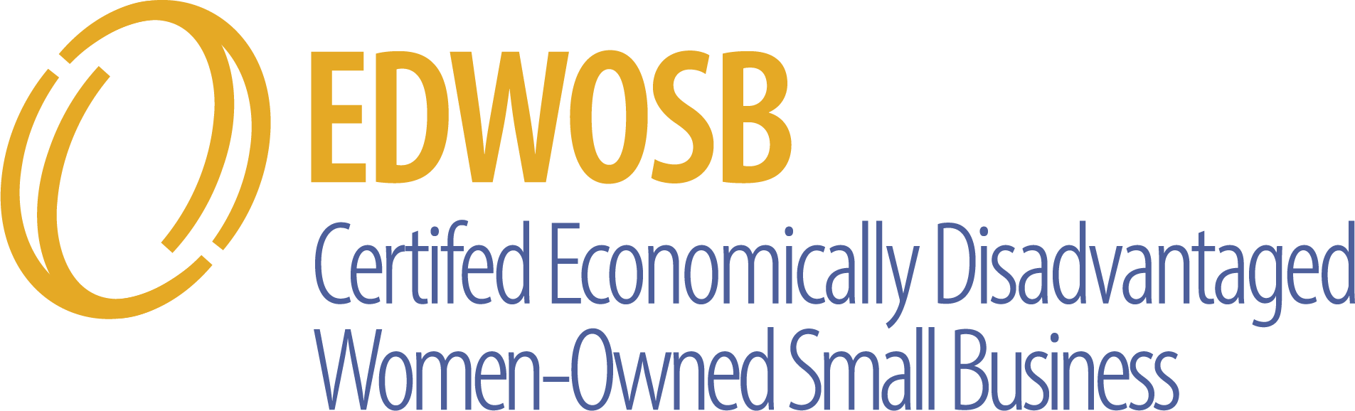 economically disadvantaged women-owned small business logo
