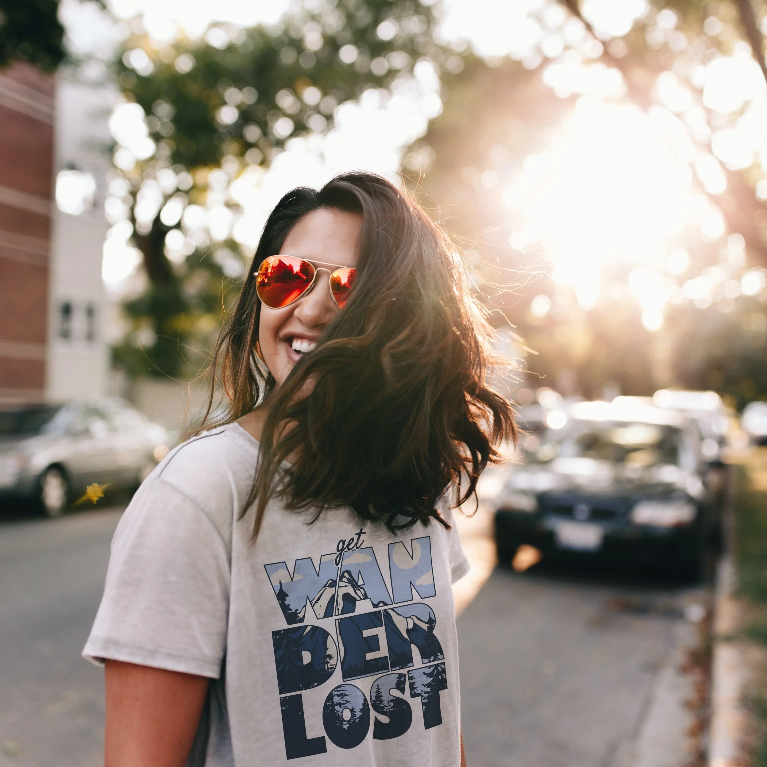 Get Wanderlost T-shirt