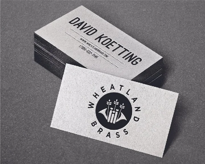 Wheatland Brass Business Cards