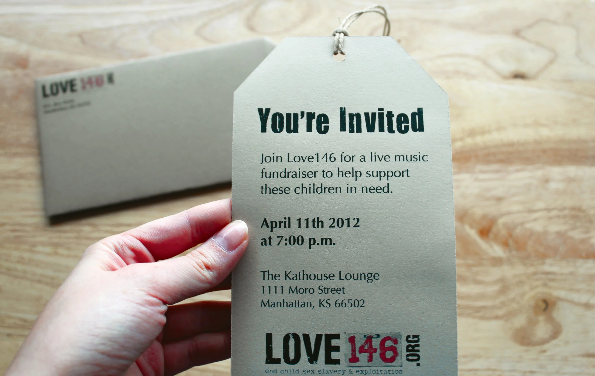 Love 146 invitation