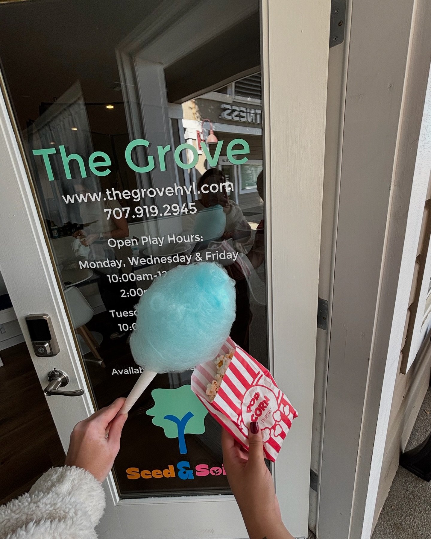 FREE cotton candy and popcorn will be available today at our FALL FESTIVAL beginning at 12pm!