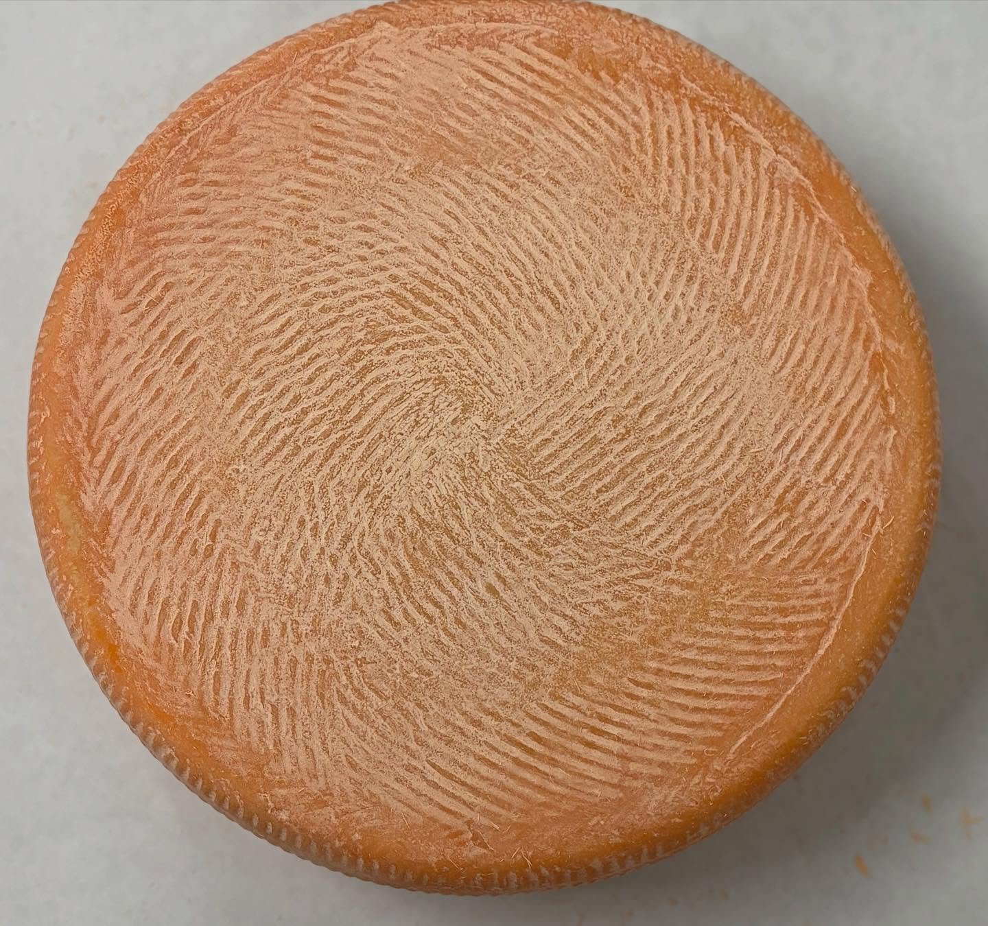 Peak Pawlet&mdash;fresh from the cave, bright and beautiful. #artisancheese #nofilter