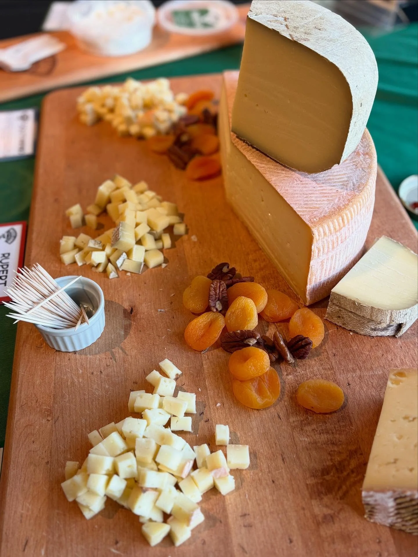 Dance of the&hellip; cheese fairy? Tis the season! 

Come see us today at @franklinsqmarket in Saratoga from 11 to 3, in NYC at the Tribeca and Sunnyside @grownyc markets, and next weekend at the @troymarket on Saturday and the @dorsetfarmersmarketvt
