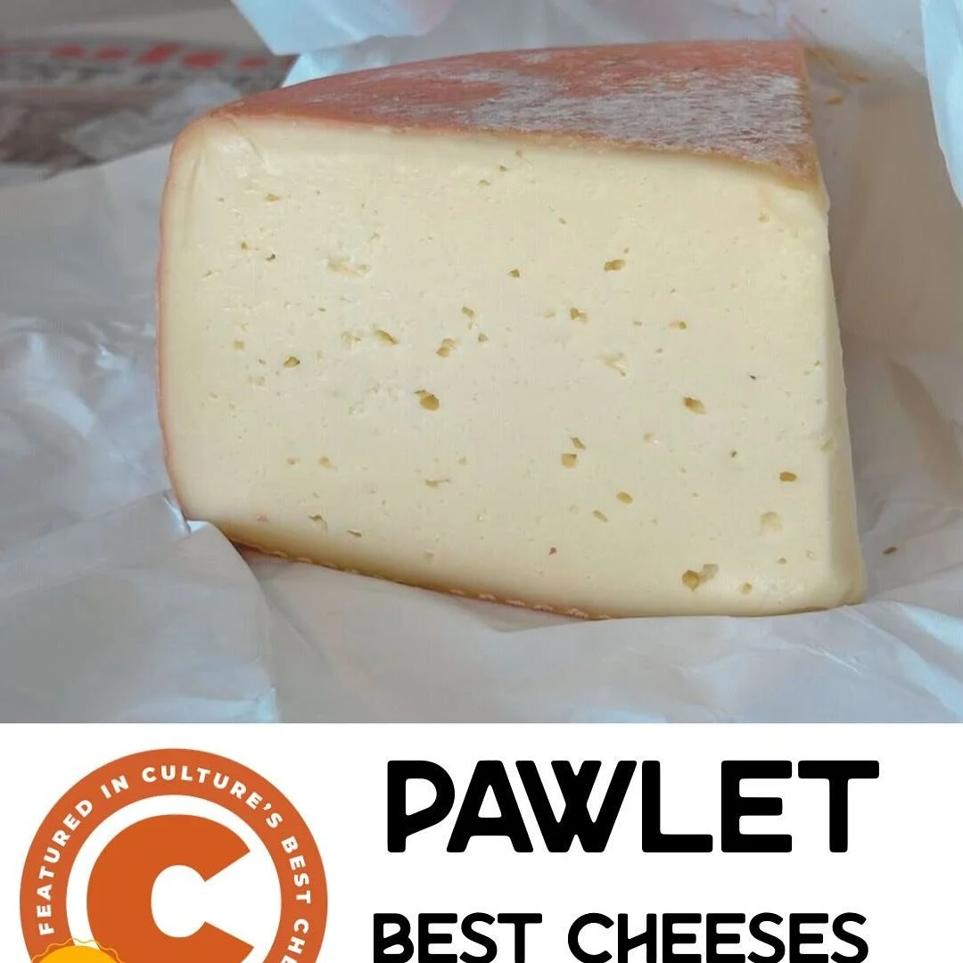 We are so excited and honored to announce that our &ldquo;Taleggio-style cheese&mdash;grassy, earthy, and sweet&rdquo;Pawlet made the cut (hahaha) for the Best Cheeses of 2026 issue of @culturecheese

It&rsquo;s been almost exactly 2 years since we s