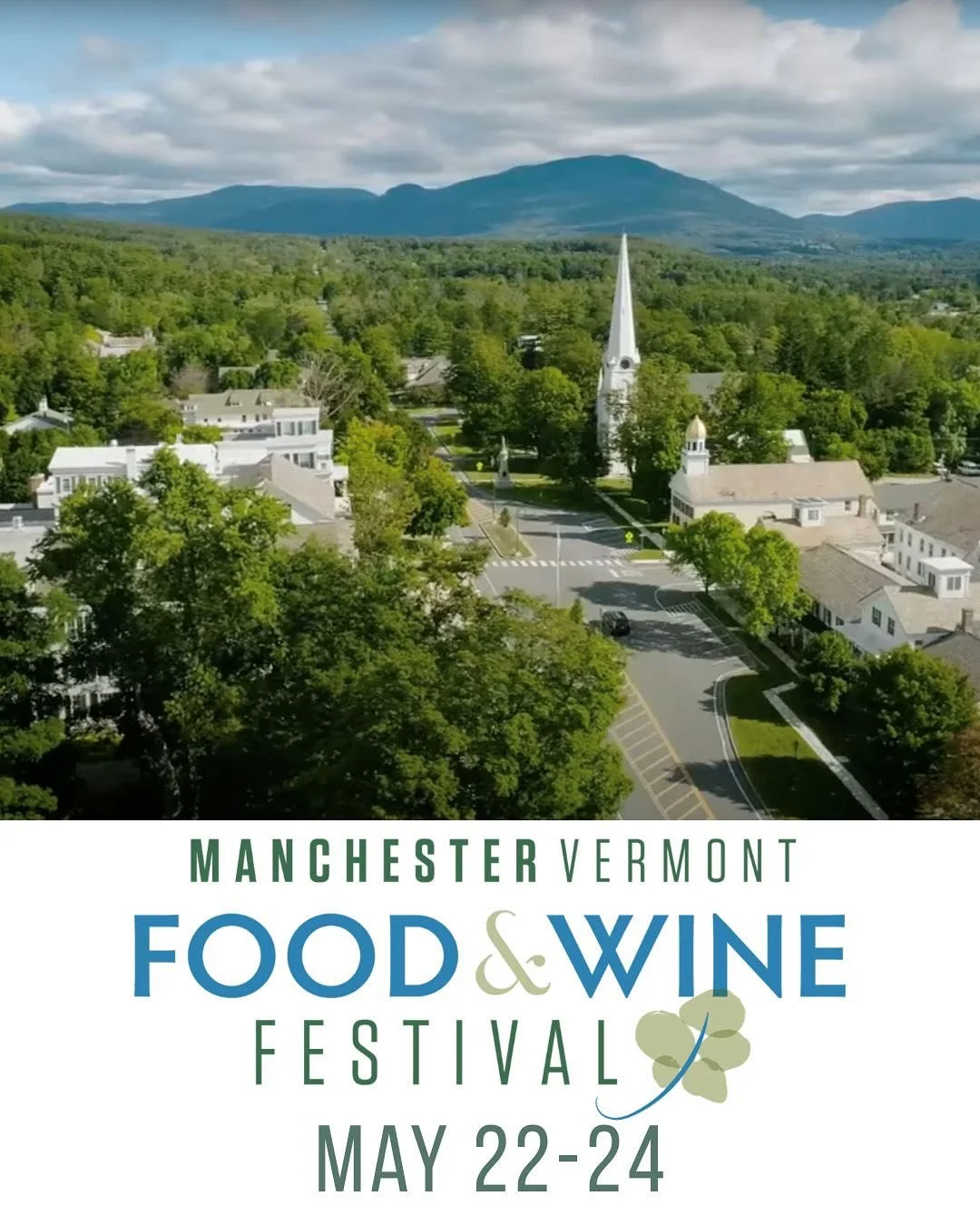We&rsquo;re so excited to be part of the Manchester Vermont Food &amp; Wine Festival coming up on Memorial Day Weekend! 

Join us here at @woodlawnfarmvt for a cheese-filled pasture walk on Saturday the 23rd and stop by our booth at the Grand Tasting