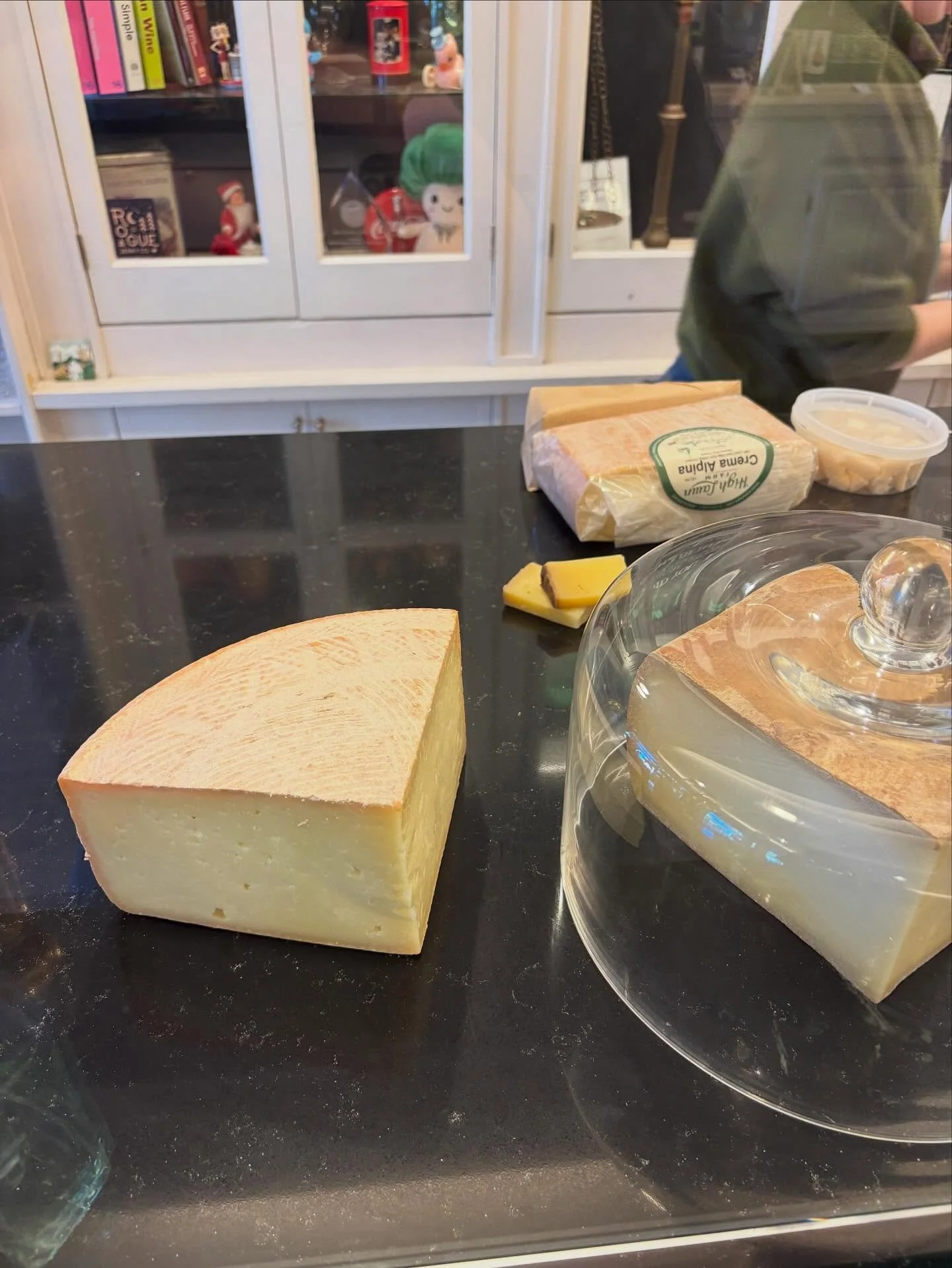 Did a lightning stop today at the lovely @haberdasherwine and there&rsquo;s our beautiful girl right there on the counter!

Such a treat to have cut to order in a gorgeous local shop in small town Vermont. Get yourself to Bennington and stop in!

#pa