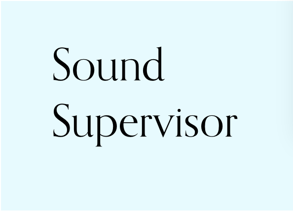 Sound Supervisor