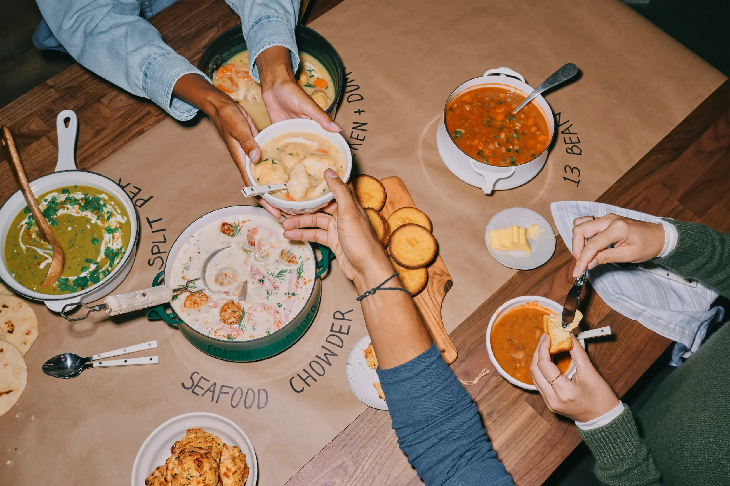Potluck Dinner: Soups