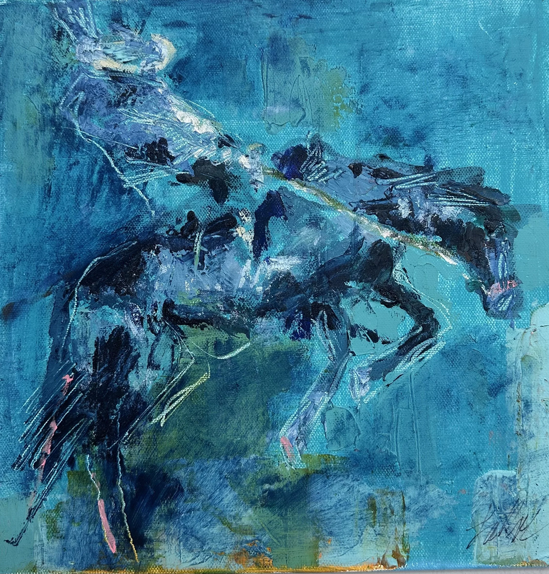 Carol Larue: LIVE Painting