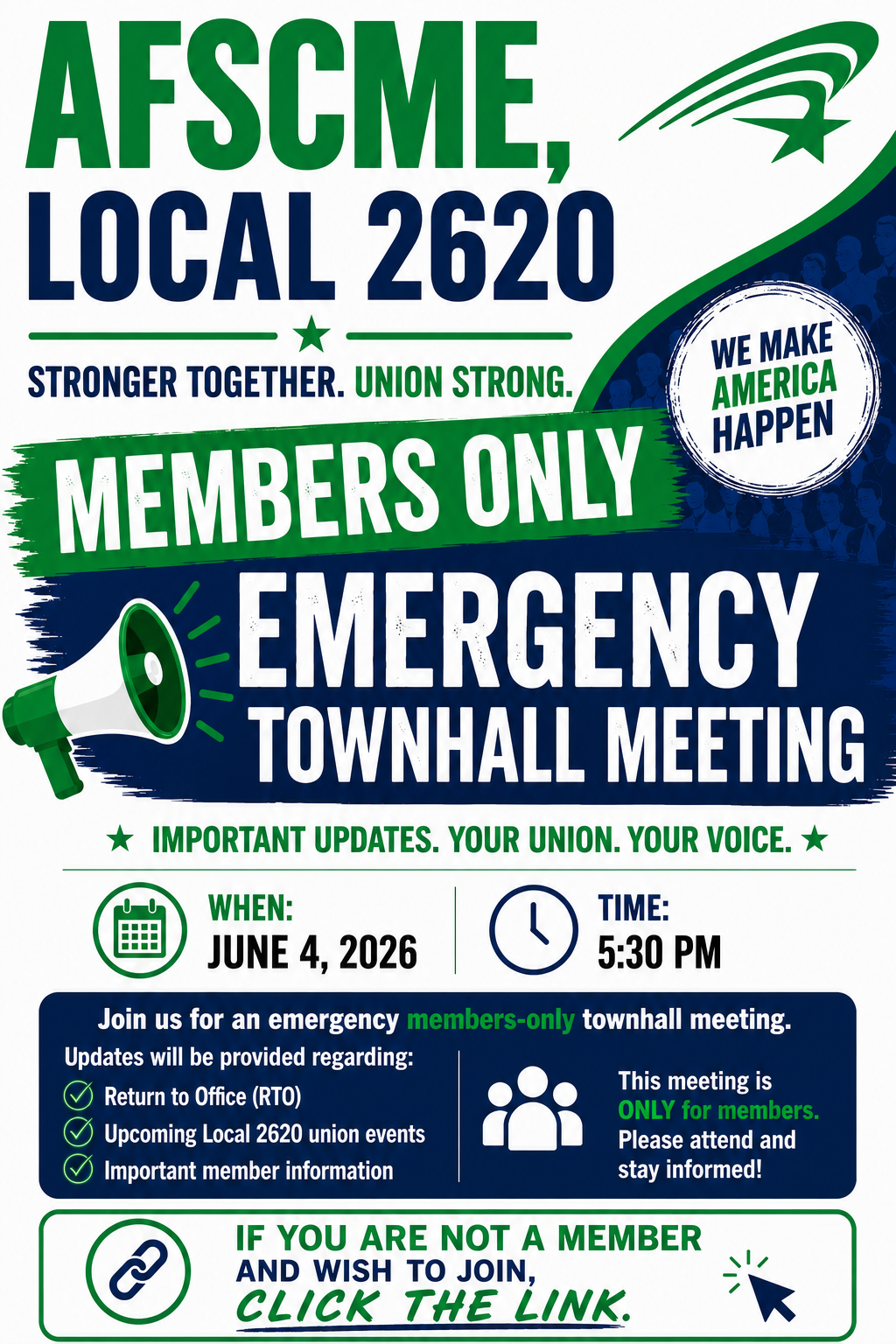 DOR Emergency Town Hall Meeting