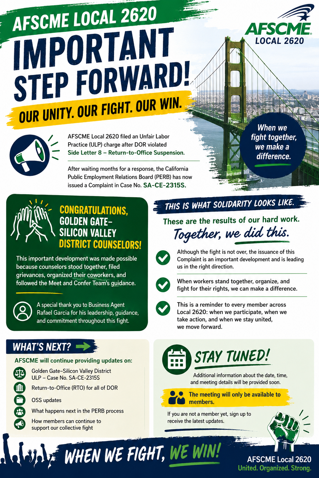 An Important Step Forward in the DOR Golden Gate - Silicon Valley ULP Case