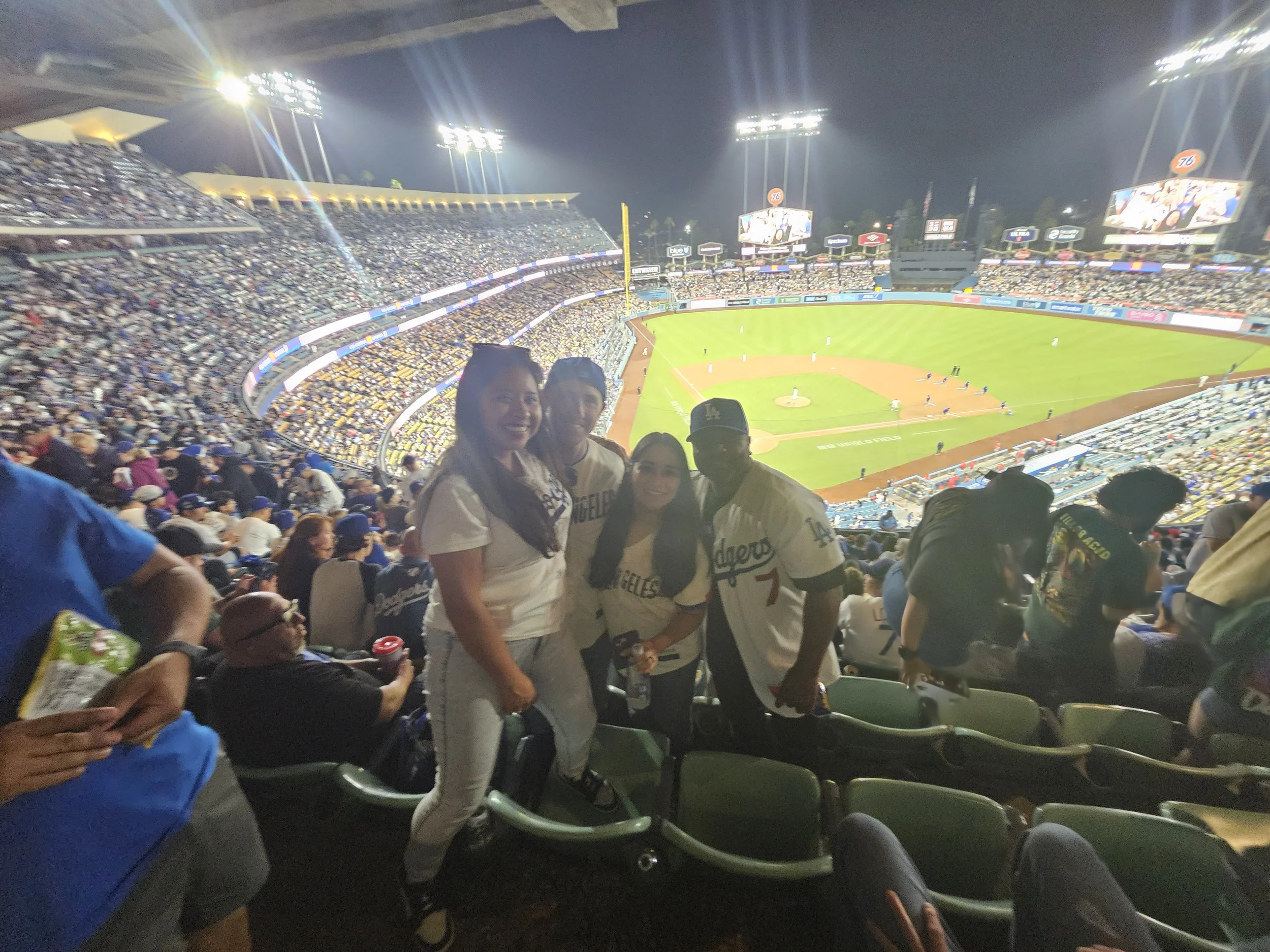 Union night at Dodger Stadium recently took place. Members traveled from as far as Bakersfield to attend the game, which ended in a victory for the Dodgers. Members supporting both the Dodgers and the Angels participated in the event.

Announcements 