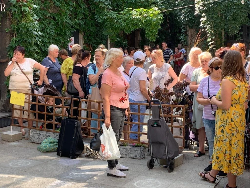 Refugees at Debniki Foundation.jpeg