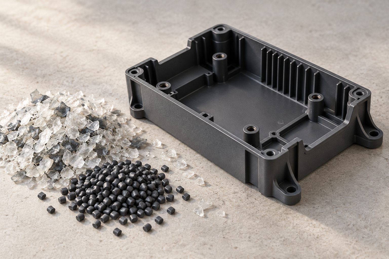 BASF’s Recycled-PET Grades Put the Molded Part First