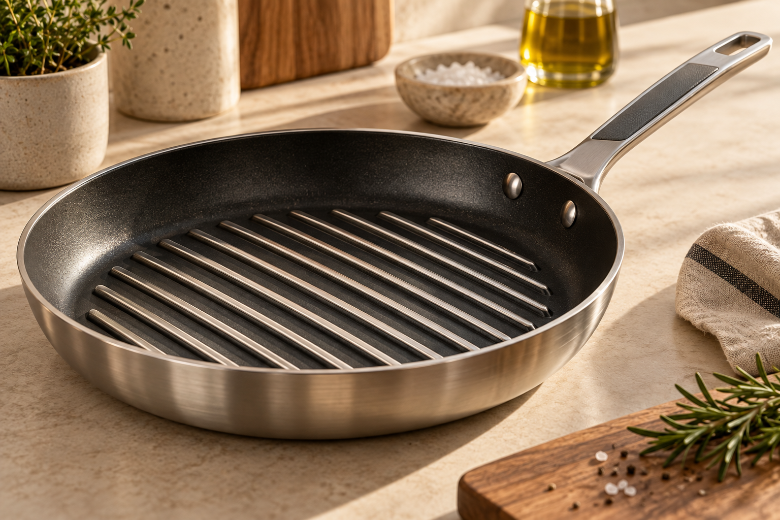 ProClad’s Hybrid Pan Makes Surface Geometry the Story
