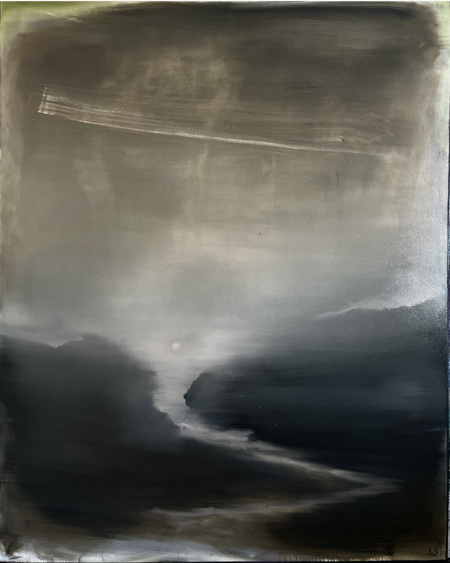 Oil on canvas, 60 x 48"