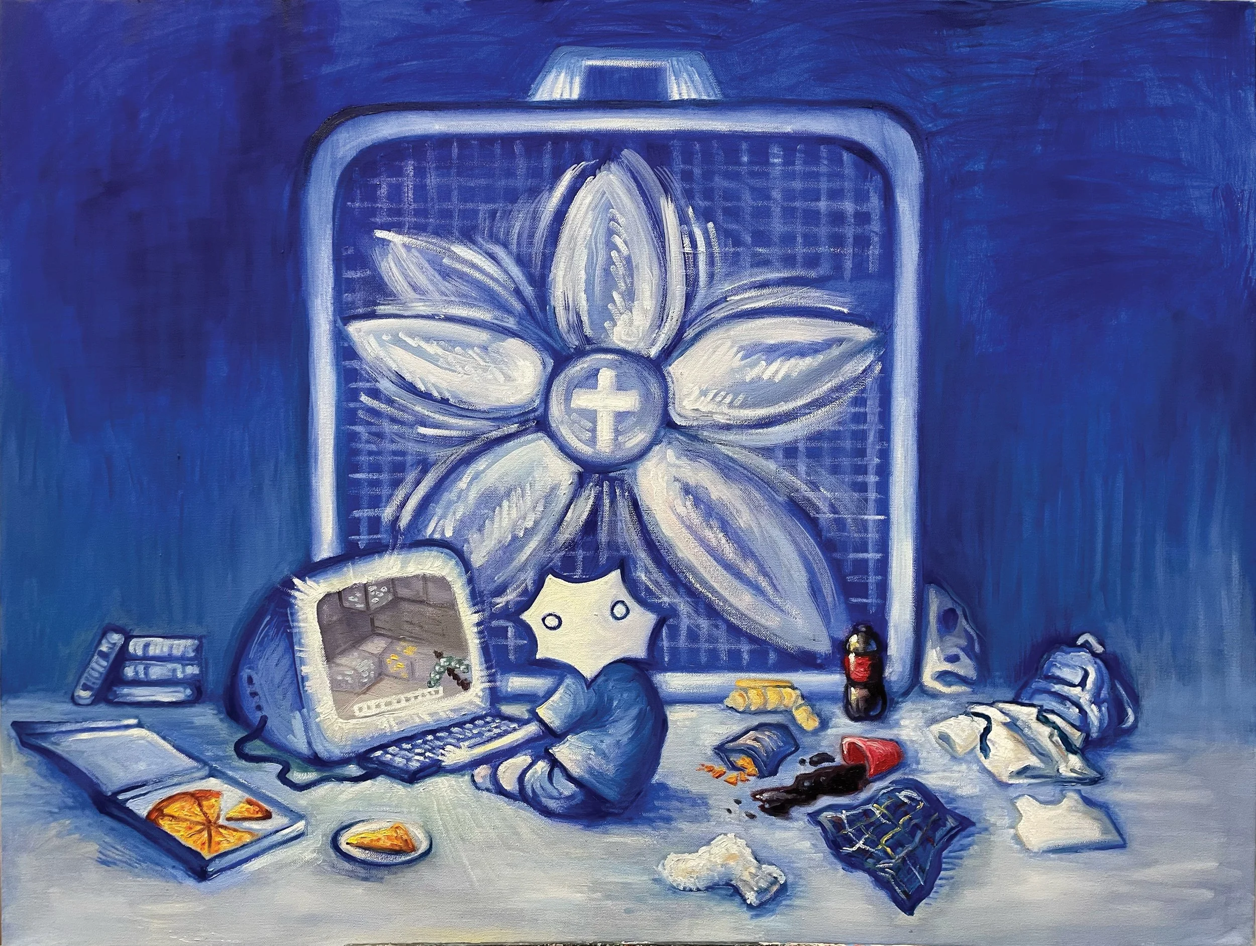 Boyhood, Oil on Canvas, 30 x 40"