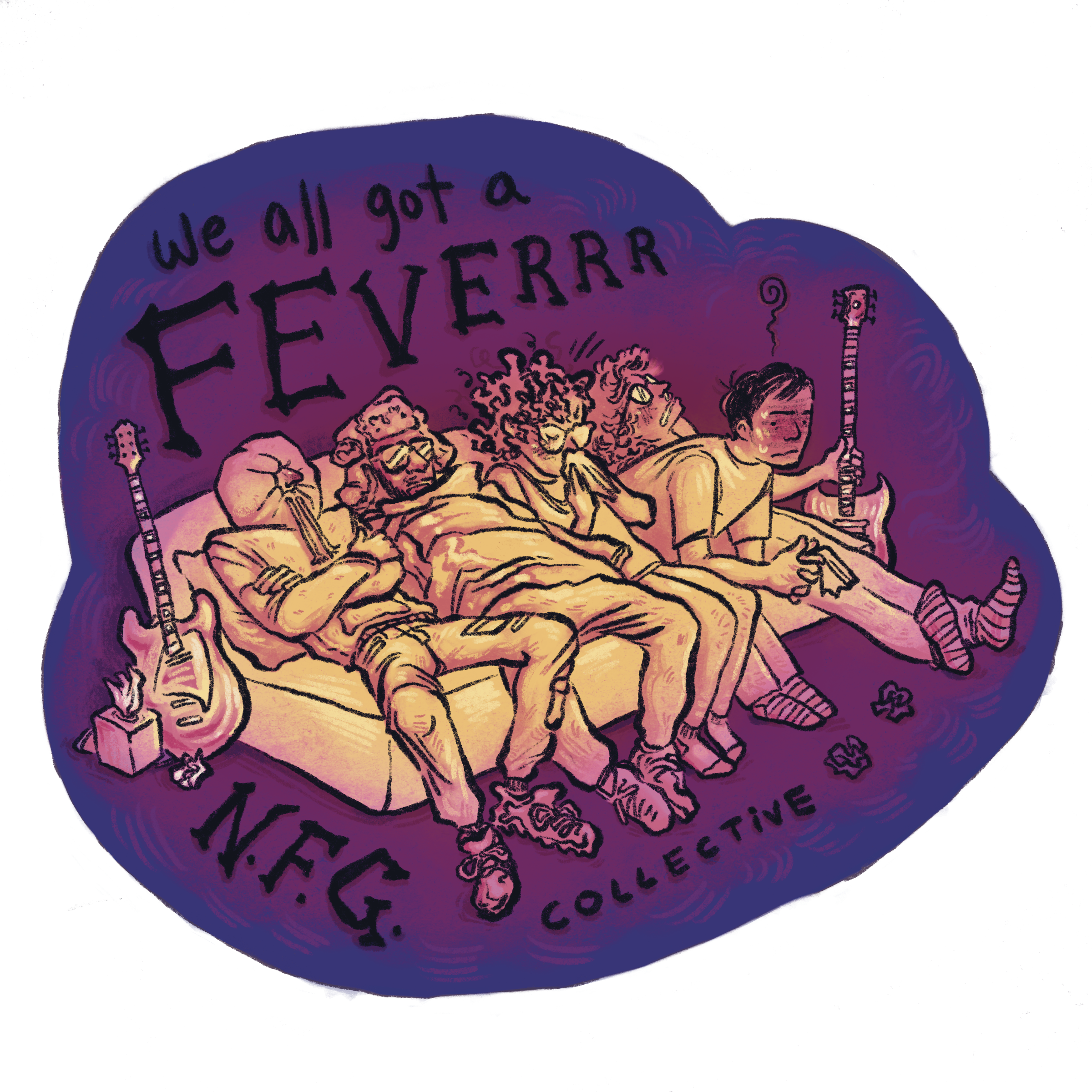 Sticker Concept: We've all got a FEVERRR