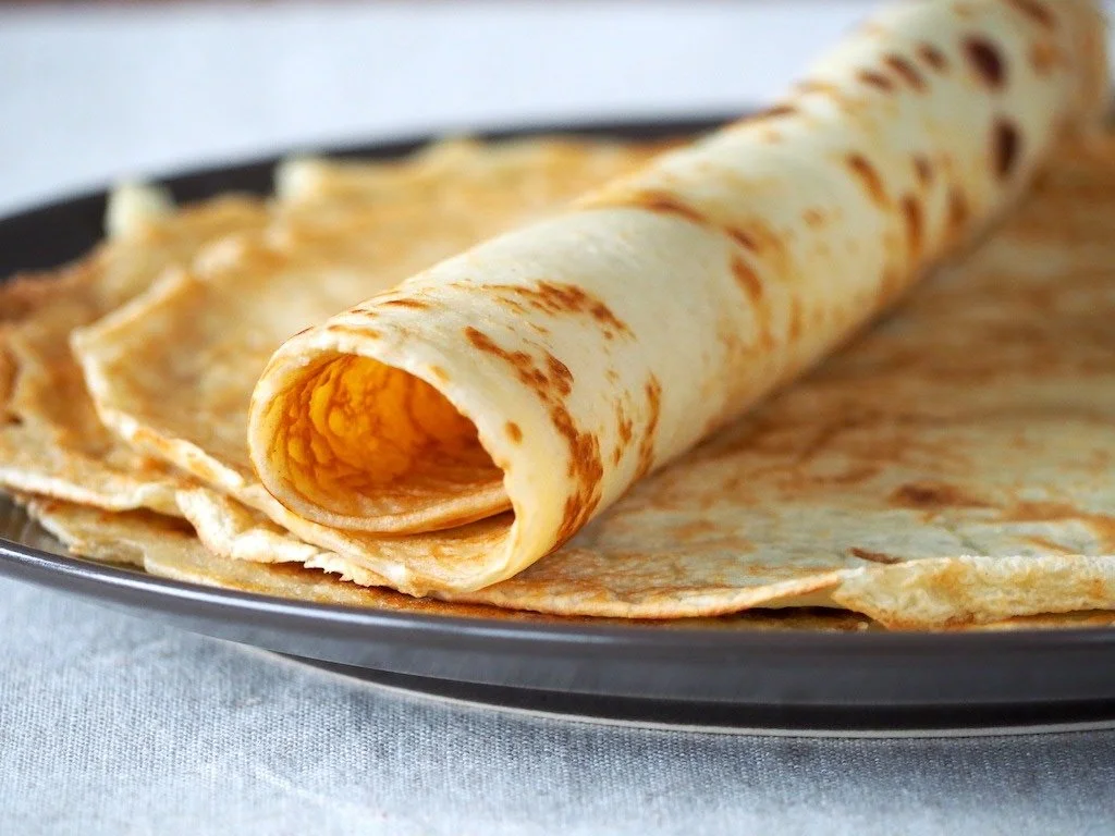 Authentic Dutch pancakes made by Dutch private chef Sander van Kints.