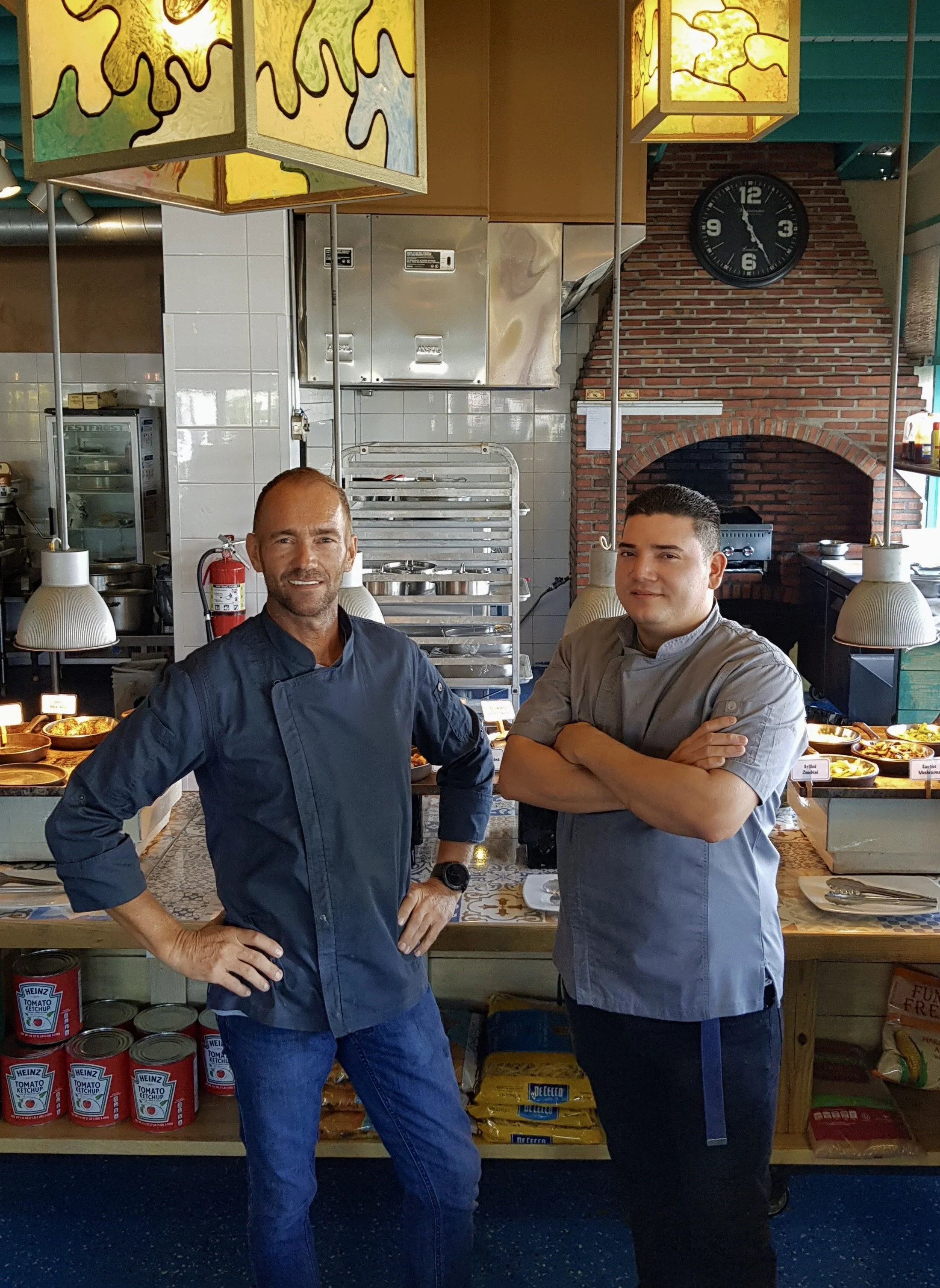 Chef Sander van Kints, private chef and co-founder of Villa Eats Aruba together with chef Pablo Aguirre.