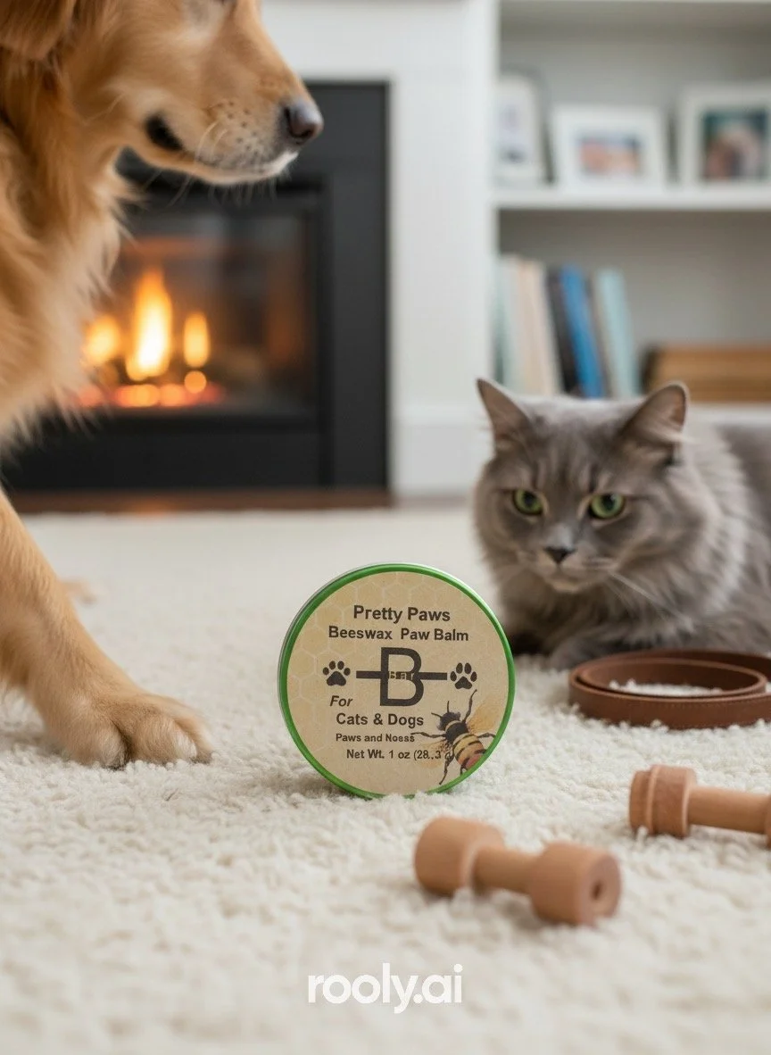 Pretty Paws Beeswax Pet Paw Balm