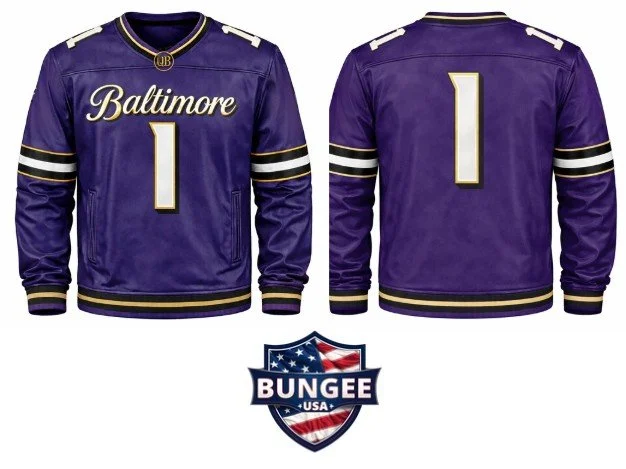 Sale: Baltimore Gridiron Leather Jersey