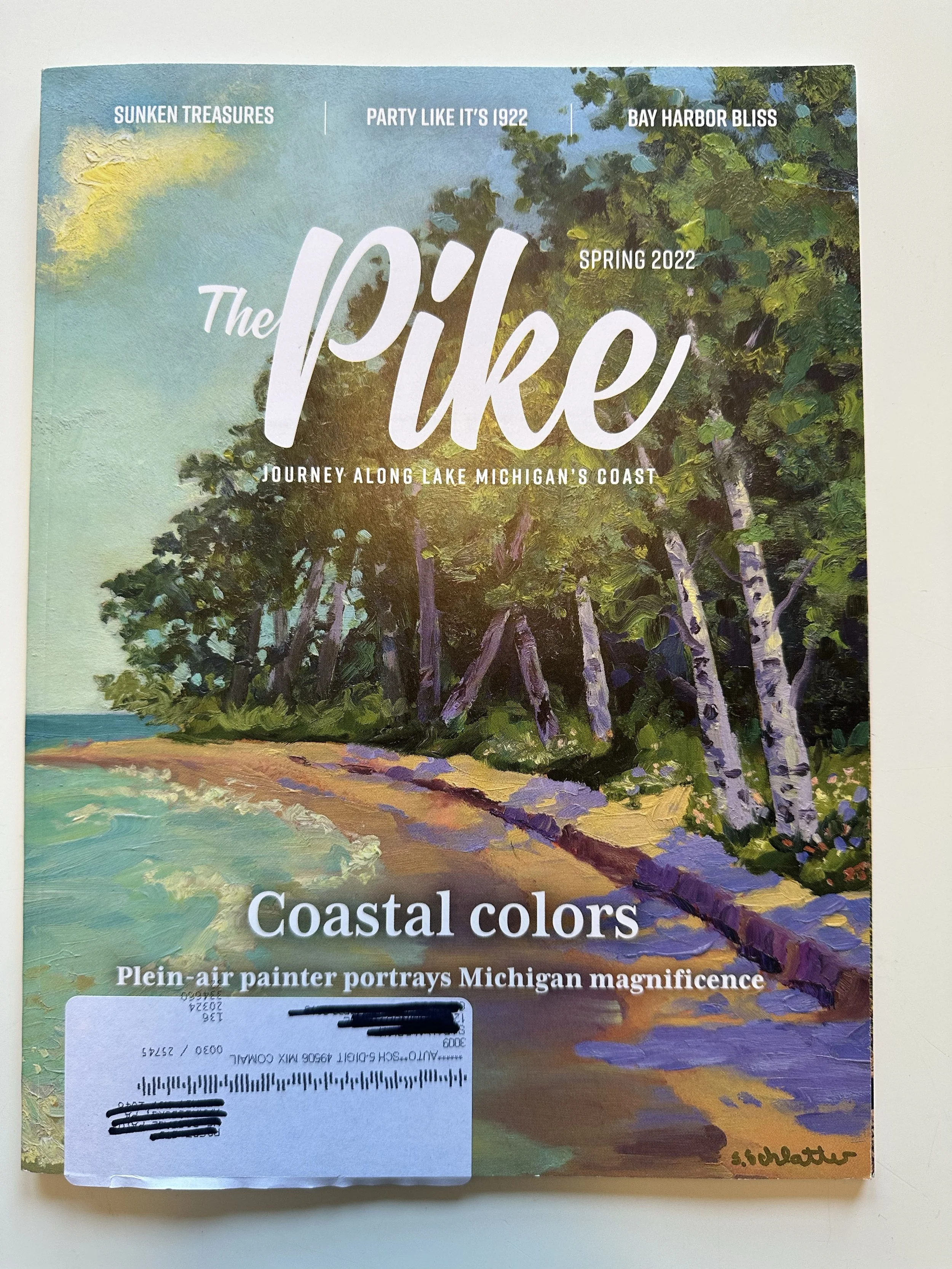 The Pike Magazine cover, spring 2022 issue