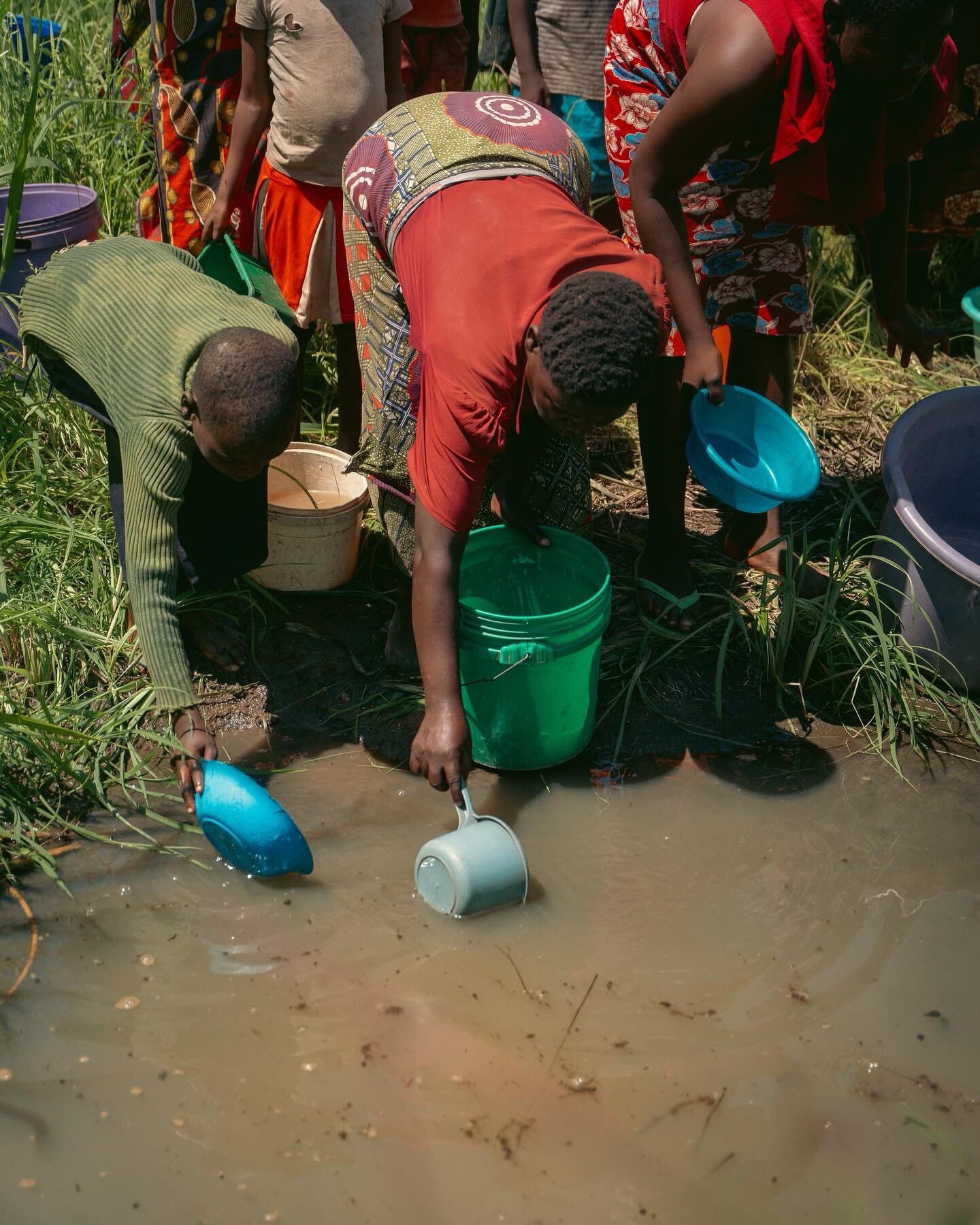 What if your faucet in your house suddenly quit working and you had to drink water like this just to survive. Could you sit by and watch as your friends and family get sick and possibly die from water born illnesses?  For only $40 you can give one pe