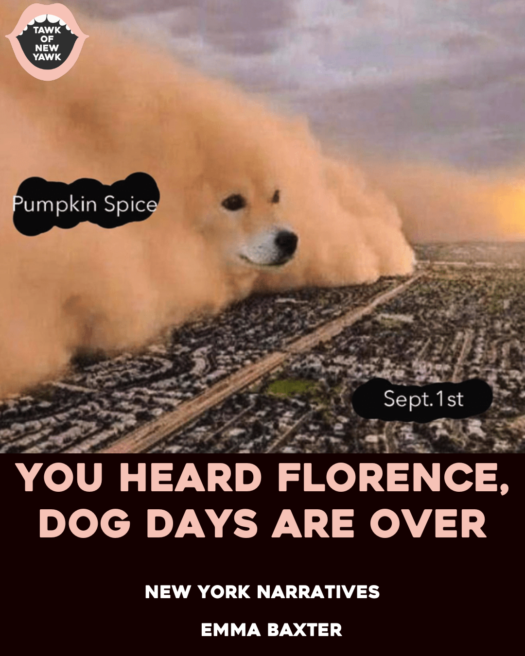 You Heard Florence, Dog Days Are Over