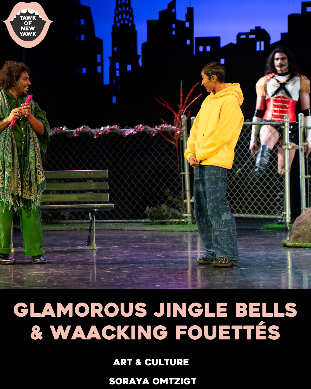 Glamorous Jingle Bells &amp; Waacking Fouettés