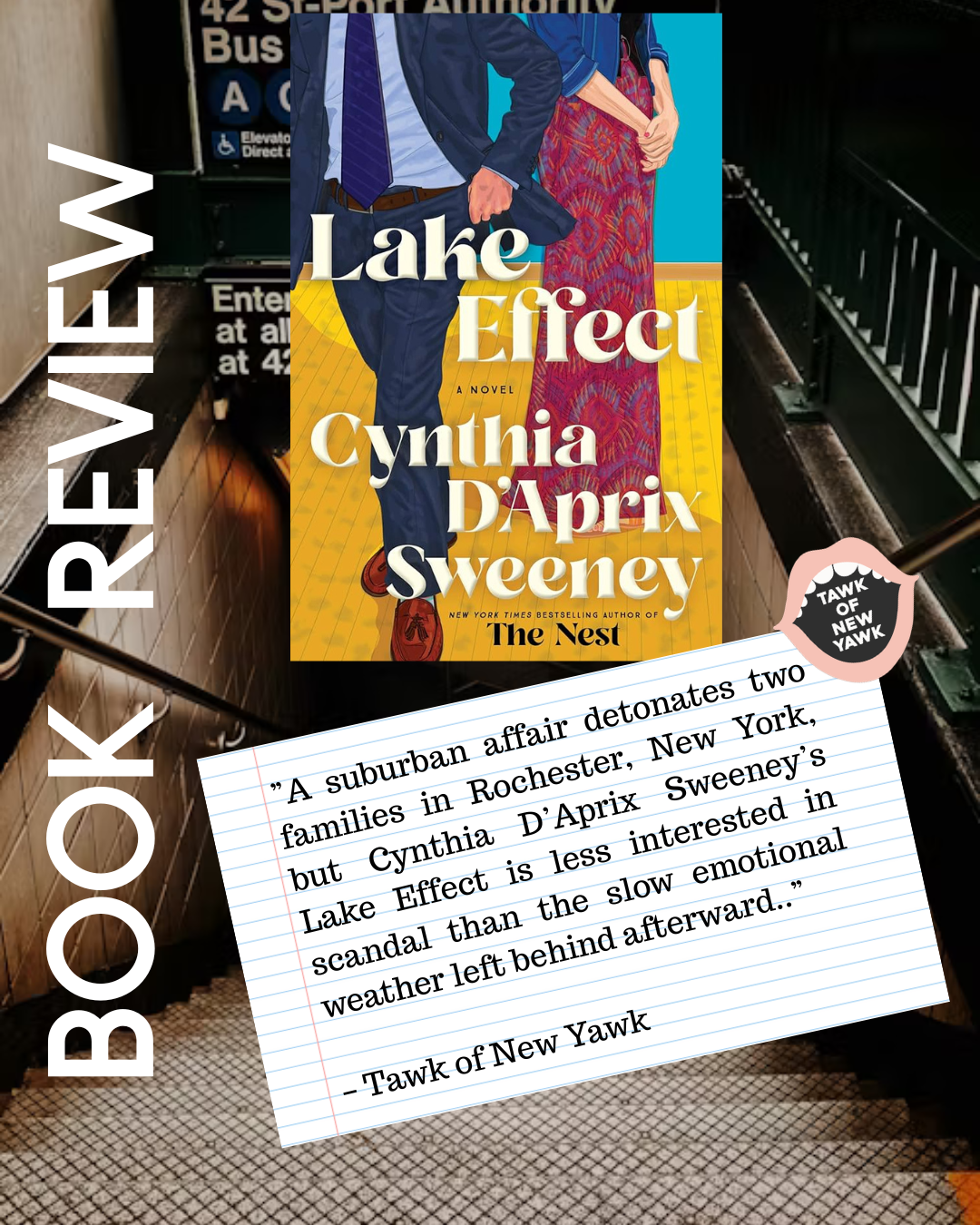 REVIEW: Lake Effect By Cynthia D’Aprix Sweeney